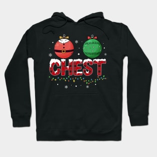 Chestnuts matching christmas couple Funny Hoodie